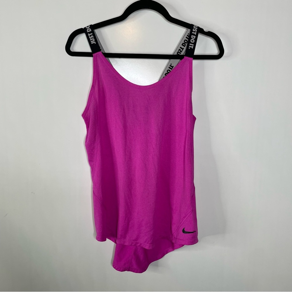 Nike Womens Dri Fit Elastika Racerback Tank Top Large